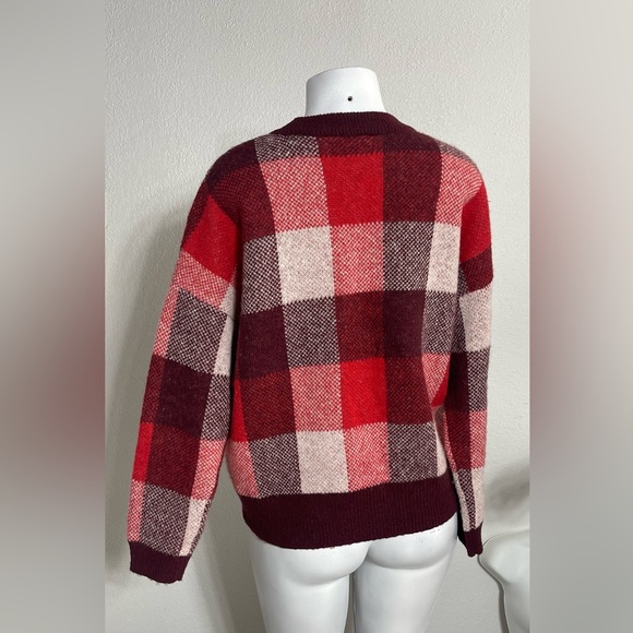 Madewell Women's Multicolor Plaid Sweater - Picture 5 of 12